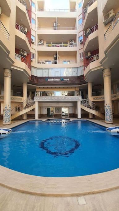 Casablanca Beach Direct Sea View Tow Bedroom Apartment Hurghada Exterior foto