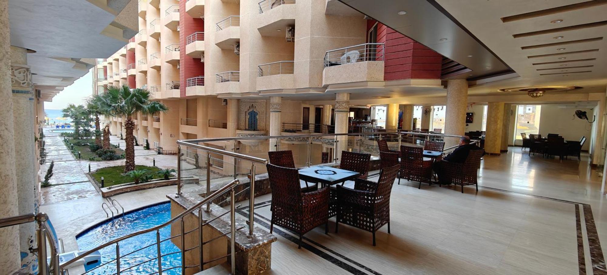 Casablanca Beach Direct Sea View Tow Bedroom Apartment Hurghada Zimmer foto
