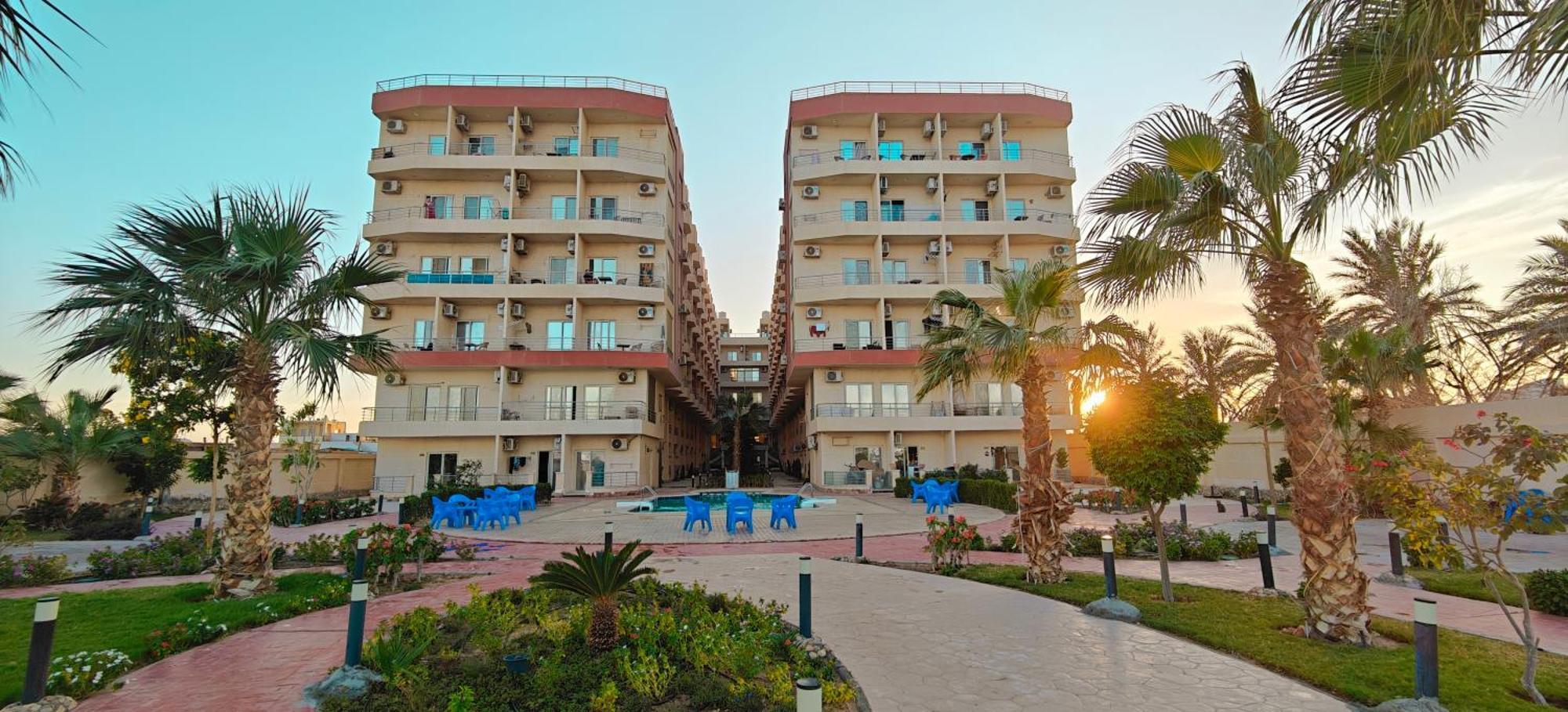 Casablanca Beach Direct Sea View Tow Bedroom Apartment Hurghada Zimmer foto