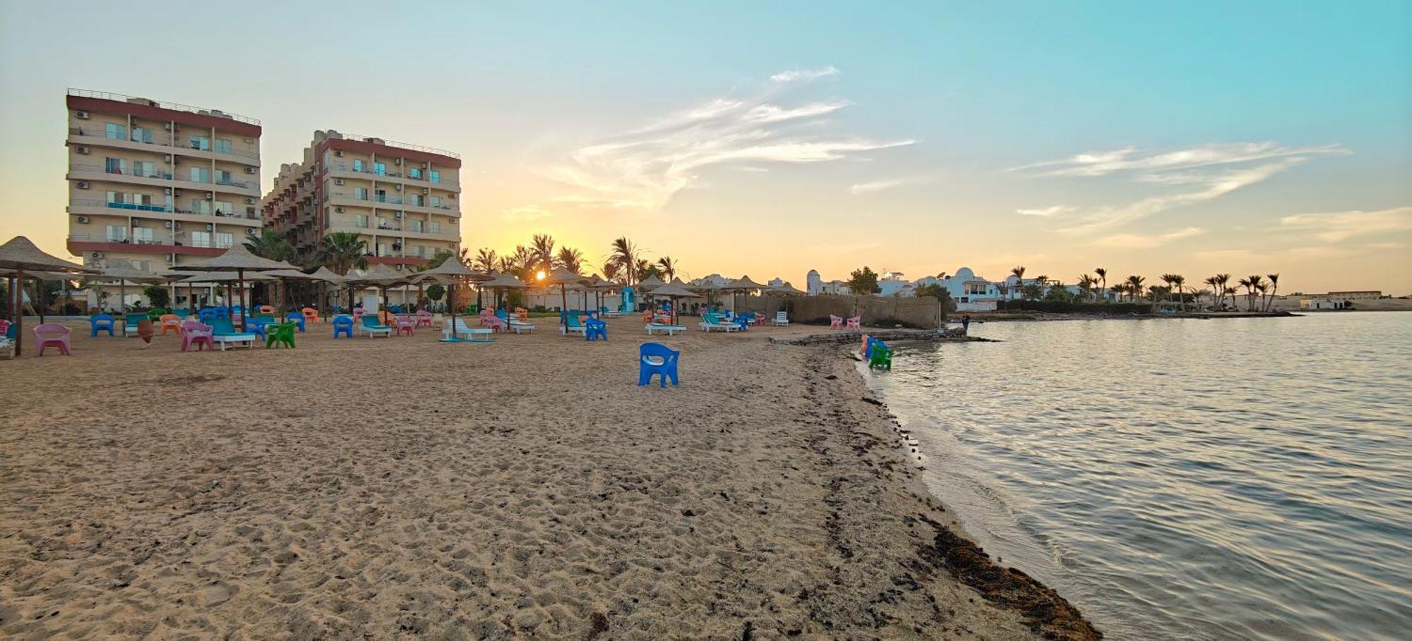 Casablanca Beach Direct Sea View Tow Bedroom Apartment Hurghada Zimmer foto